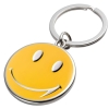 Metal keyring SMILE