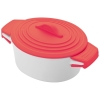 Porcelain pot with silicone lid DELHI