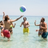 Multicolour beach ball PALM SPRINGS