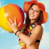 Multicolour beach ball PALM SPRINGS