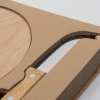 Cheese chopping board with knife GOUDA