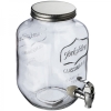 Beverage dispenser 4L with four 450ml jars ACAPULCO