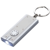 Plastic keyring with LED light BATH