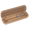 Wooden writing set ballpen and roller INDIANAPOLIS