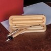 Wooden writing set ballpen and roller INDIANAPOLIS