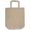 Foldable cotton bag with short handles 120 g/m2 FERRARA