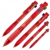 Plastic ballpen 4in1 NEAPEL