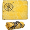 Foldable picnic blanket ALVERNIA Schwarzwolf