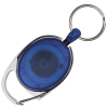Keyring with carabiner and retractable cord EMPLOYEE