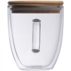 Glass mug with lid 350ml GERTHE
