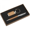Metal wooden gift set ENSCHEDE