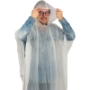 Biodegradable rain poncho FLEURUS