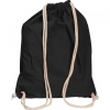 Cotton drawstring sports bag 140 g/m2 CARLSBAD
