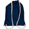 Cotton drawstring sports bag 140 g/m2 CARLSBAD