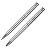 Metal set of ballpoint pen and roller ROI