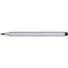 Aluminium everlasting ballpen with ruler HALMSTAD