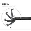 Selfie stick with tripod, K06
