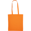 Organic cotton bag with long handles 180 g/m2 BRANSLEY
