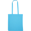 Organic cotton bag with long handles 180 g/m2 BRANSLEY