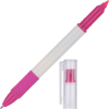 Ballpoint pen with highlighter LENS