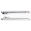 Plastic ballpen with sliding calliper PRESCOT