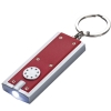 Plastic keyring with LED light BATH
