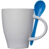 Ceramic mug with spoon 250ml PALERMO