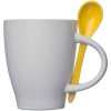 Ceramic mug with spoon 250ml PALERMO
