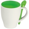 Ceramic mug with spoon 250ml PALERMO
